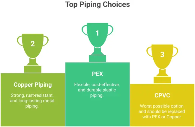 Top Plumbing Piping Choices