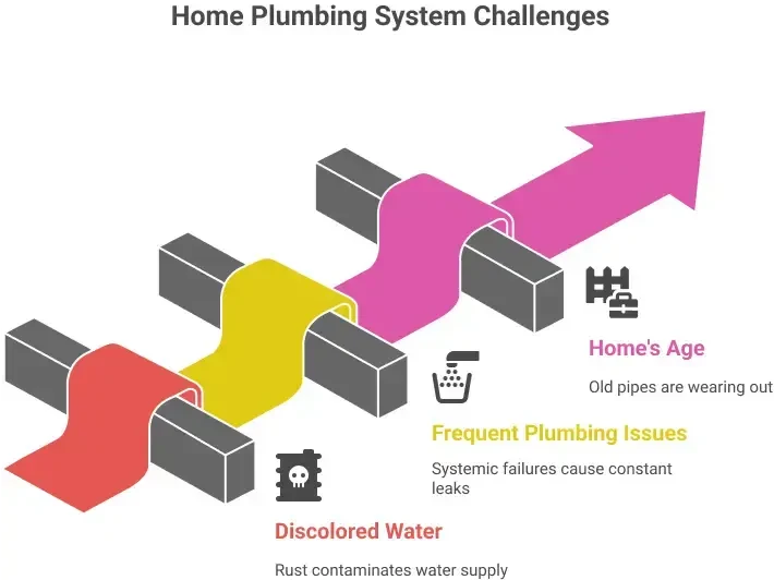 Repipe Plumbing challenges 