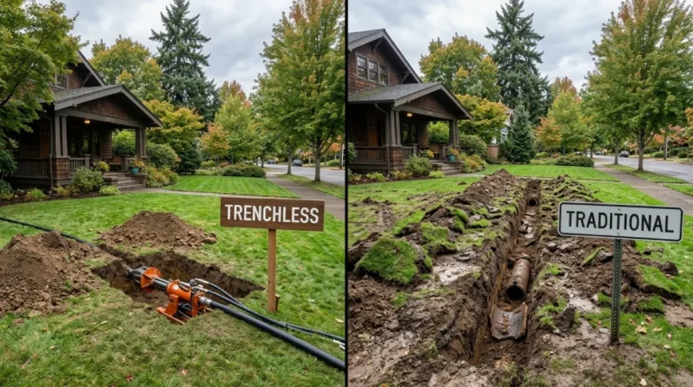 Trenchless vs. Traditional Sewer Repair: Which Is Right for an Older Portland Home?